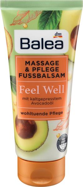 Produktbild dm Balea Massage- & Fusspflegebalsam Feel Well (Fusscrème & Fussgel)