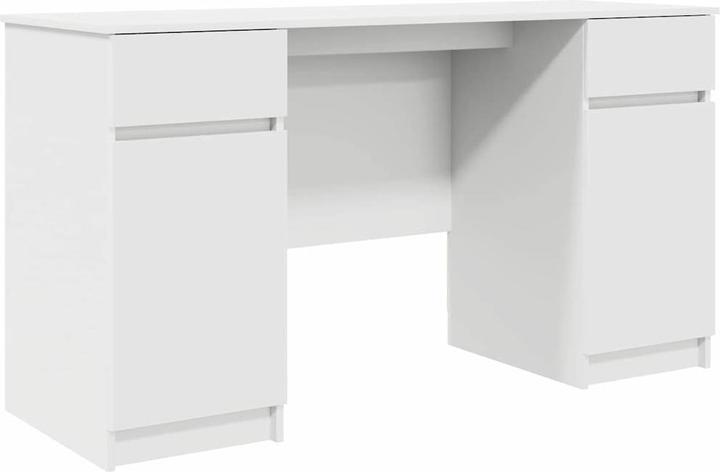 Produktbild VidaXL Schreibtisch Weiss 140x49x76 cm Holzwerkstoff