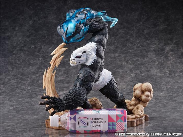 Actual product image Estream Jujutsu Kaisen statuette PVC SHIBUYA SCRAMBLE FIGURE 1/7 Panda 34 cm