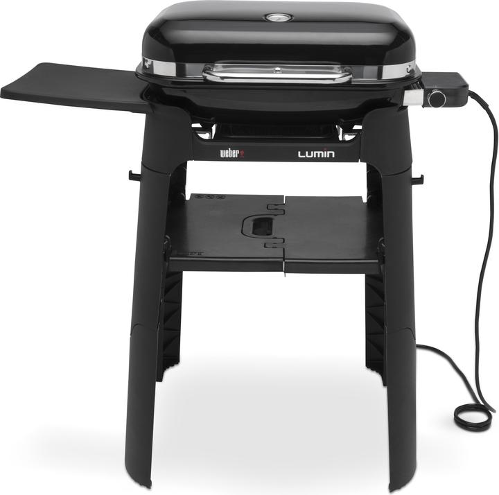 Produktbild Weber lumin zwart met onderstel elektrisch bbq (2.20 kW)