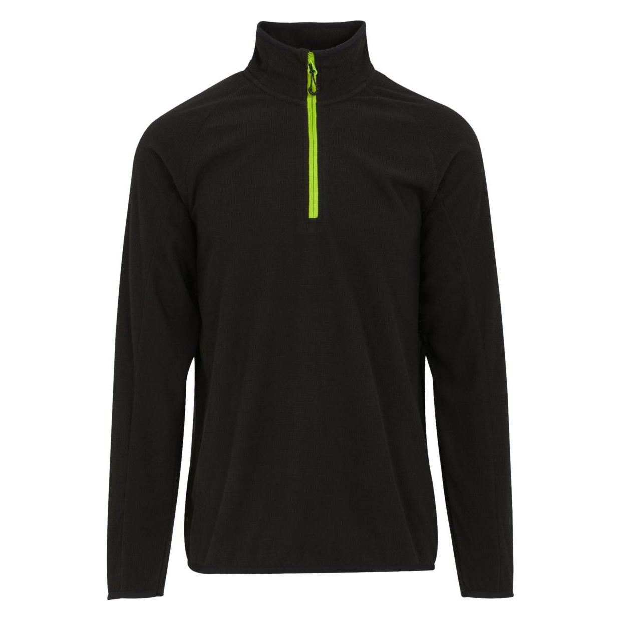 Regatta, Herren, Westen, Navigate Half Zip Fleece, Mehrfarbig, Schwarz