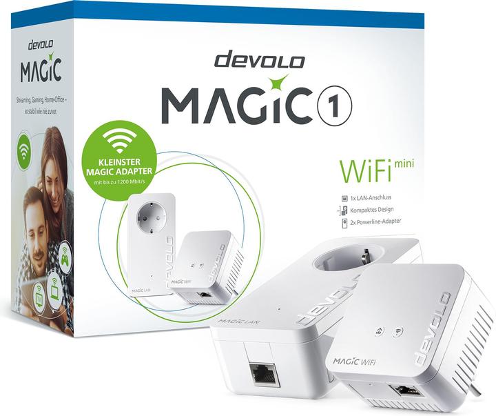 Actual product image Devolo Magic 1 WiFi mini Starter Kit (1200 Mbit/s)