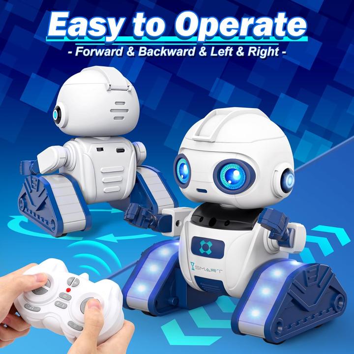 Image du produit Ophy Robot RC avec yeux LED et musique