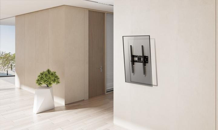Produktbild Gembird TV bracket Tv stiprinājums TV wall mount Portrait digital signage (tilt) 37"-75" (Wand, 75 kg, 37" - 75")