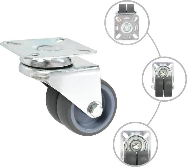 Produktbild vidaXL Lenkrolle