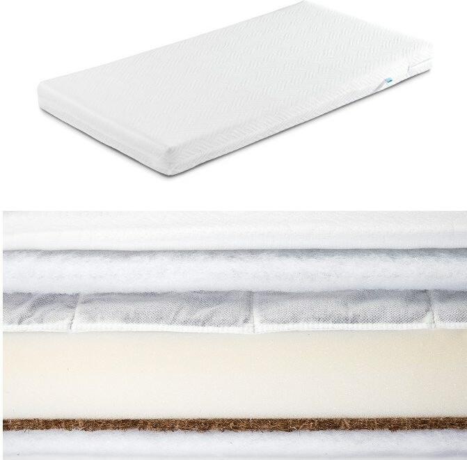Image du produit Sensillo Matelas en mousse de sarrasin et coco 14070 (11 cm) (140 x 70 cm)