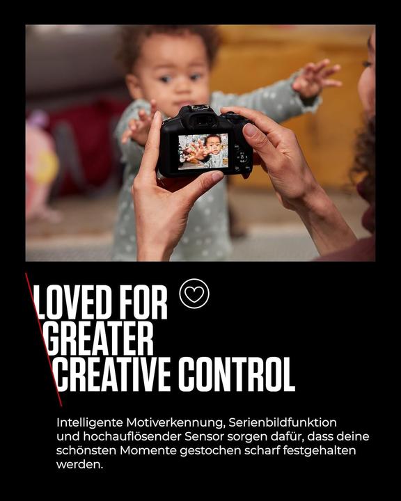 Actual product image Canon EOS R100 Kit (18 - 45 mm, 24.10 Mpx, APS-C / DX)