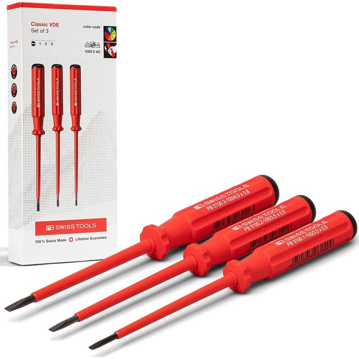 Actual product image PB Swiss Tools Screwdriver sets (Slotted screws)