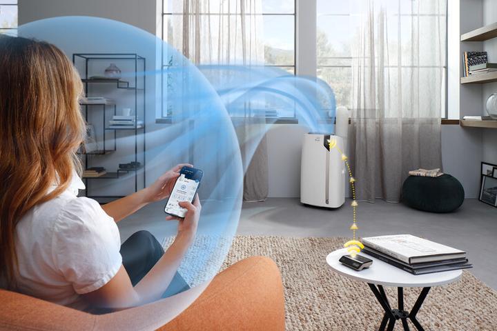 Immagine prodotto De'Longhi PAC EX 130 CST WIFI (48 m², 13000 BTU/h)