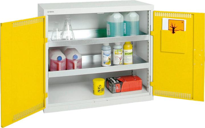 Produktbild kaiserkraft Umweltschrank, Türen gelocht (100 cm, 90 cm)