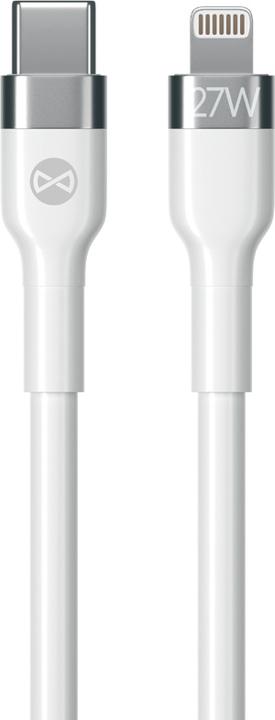 Actual product image Forever Flexible MFi cable USB-C - Lightning 1,0 m 27W white (1 m, USB 3.2 Gen 1, 27 W)