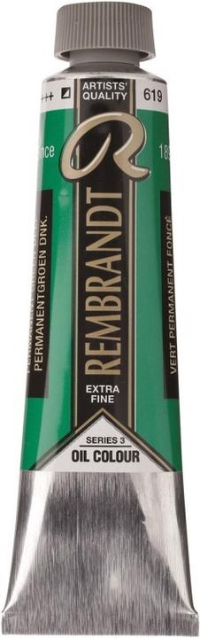 Rembrandt Tubo Colore Ad Olio 40 Ml - Giallo Cadmio Medio, Qualità Artistica, Prodotto In Olanda, Alta Resistenza Alla Luce