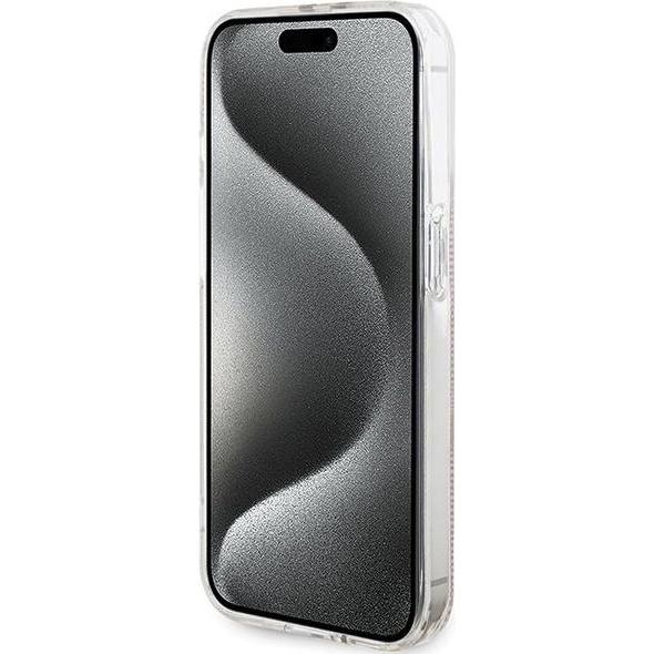 Thumbnail - Guess GUHCP14XH4PSEGP iPhone 14 Pro Max 6.7" różowy/pink hardcase IML 4G Gold Stripe (Apple iPhone 14 Pro Max), Smartpho...