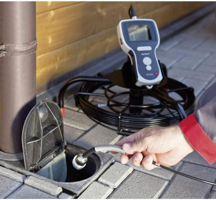 Actual product image Voltcraft Endoscope probe Pipe inspection camera 25