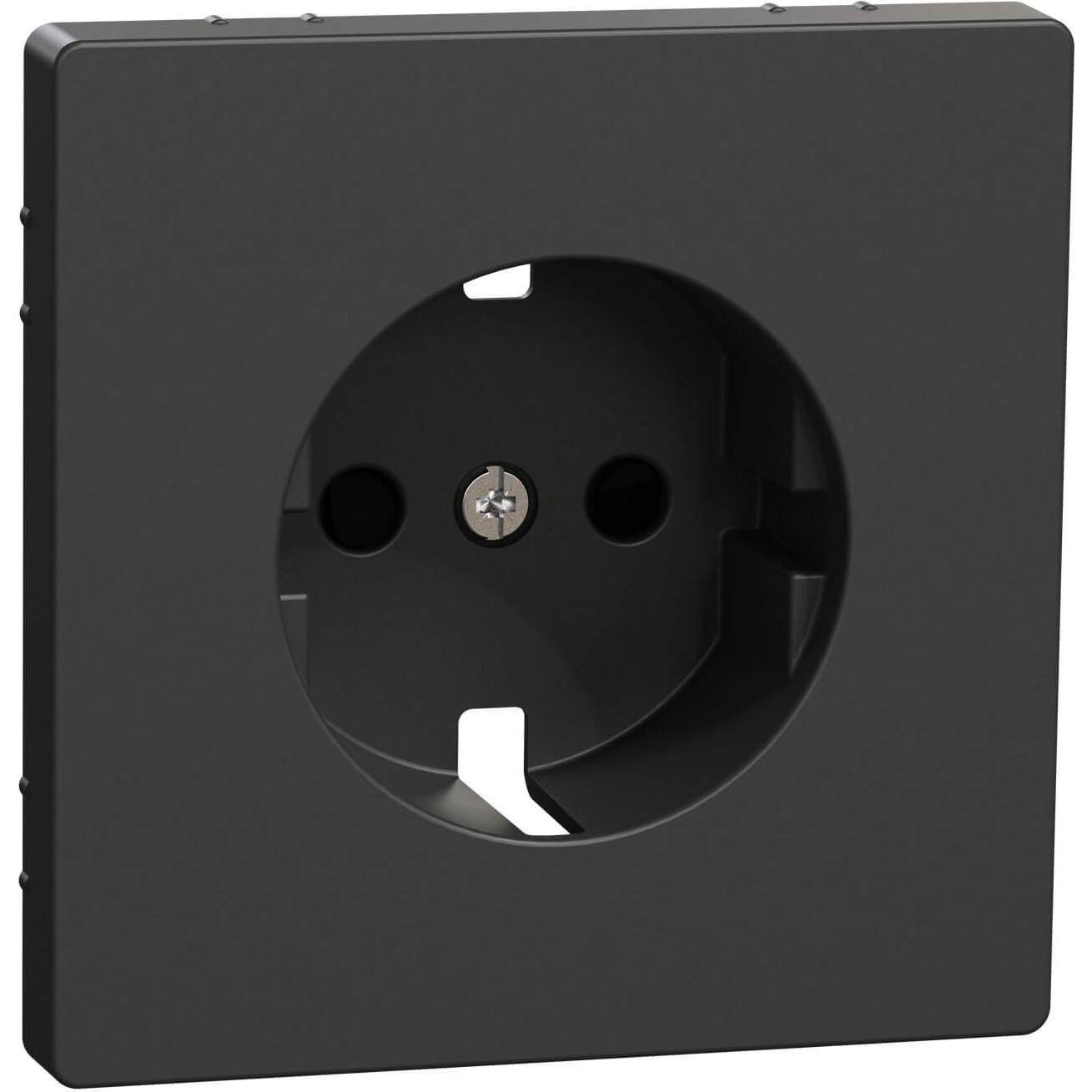 Merten, Steckdose, Zentralplatte Anthrazit System Design