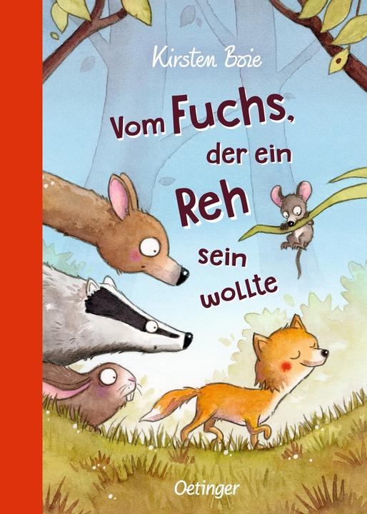 Actual product image Vom Fuchs, der ein Reh sein wollte (German, Kirsten Boie, 2019)