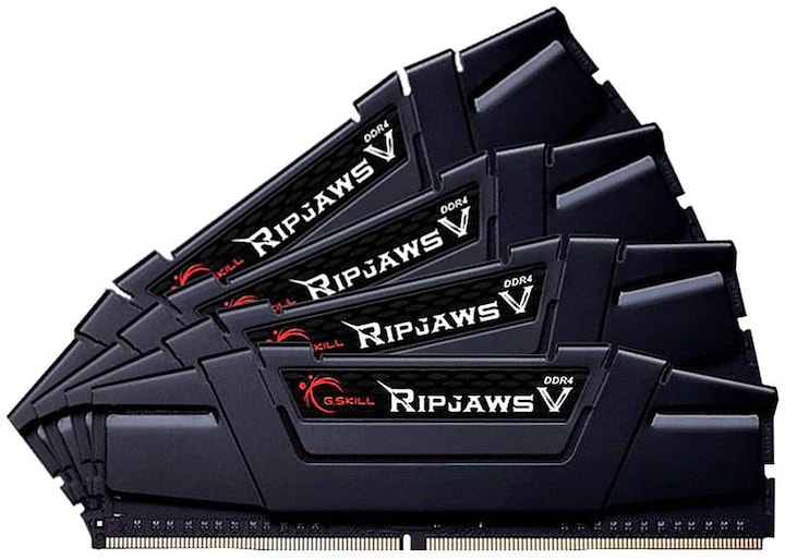 Produktbild G.Skill Ripjaws V (4 x 32GB, 3200 MHz, DDR4-RAM, DIMM)