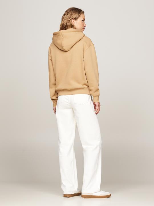 Produktbild Tommy Hilfiger Hoodie Dames Regular Fit - Beige - Maat M (M)