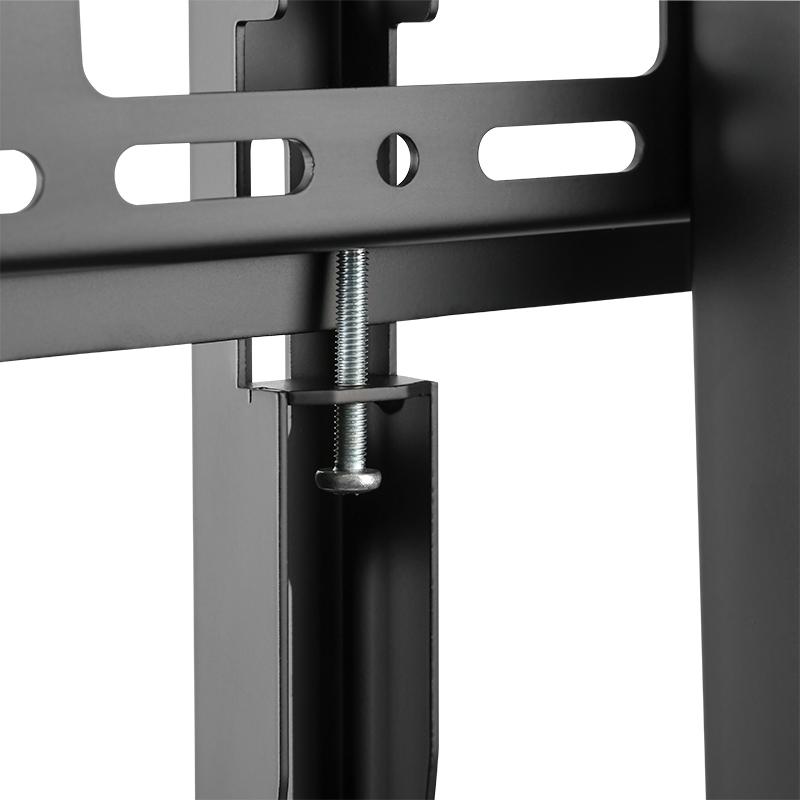 Thumbnail - LogiLink Wagen für LCD TV - Kunststoff, Stahl - Schwarz - Bildschirmgrösse: 152-266 cm (60 (105", 150 kg), TV Ständer, S...