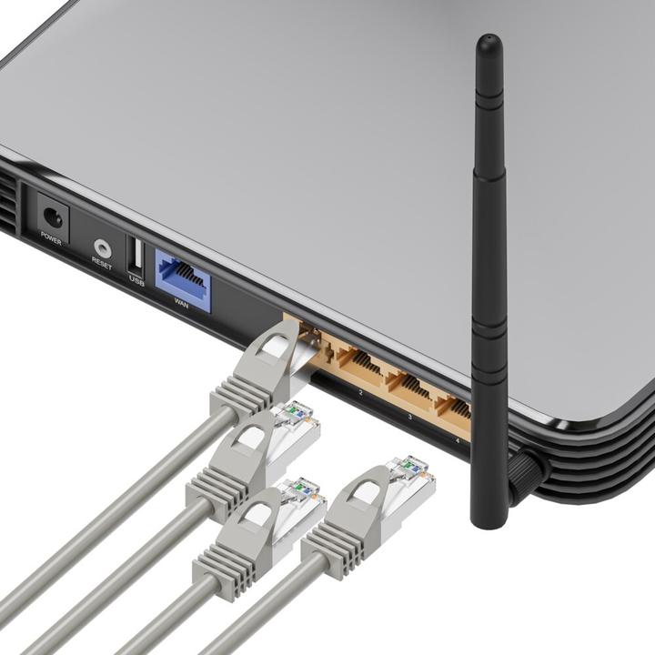 Actual product image Extralink EX.7669 Network cable U/UTP (UTP) (U/UTP, CAT5e, 1 m)