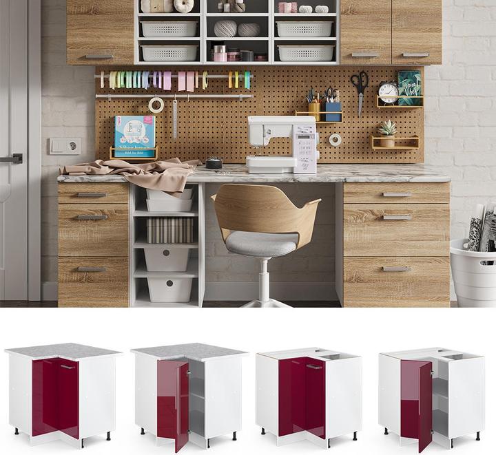 Produktbild Vicco Eckschrank für Haushaltsgegenstände R-Line