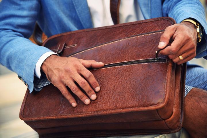 Immagine prodotto Only-Bags.Store Cartella in vera pelle, borsa per laptop, borsa a tracolla per ufficio, borsa messenger, regalo di (15.50")
