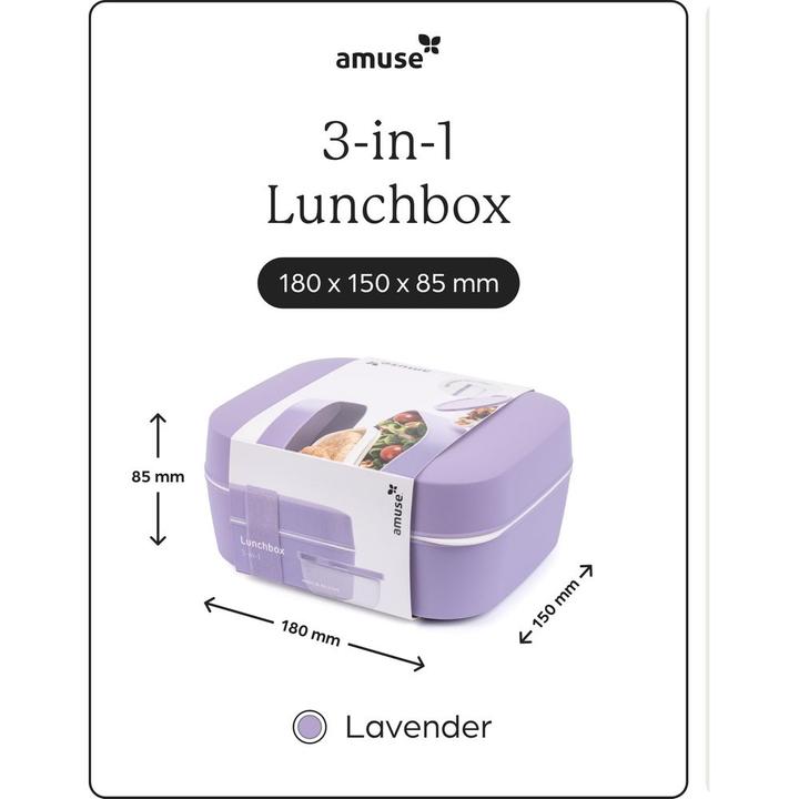 Produktbild Amuse 3-in-1 Lunchbox