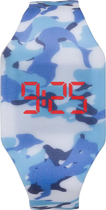 Immagine prodotto Kiddus Orologio digitale a LED Camouflage (Orologio digitale, 32 mm)