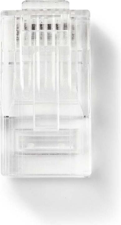 Immagine prodotto Nedis Spina RJ45 | RJ45 Passante | Solido UTP CAT5 | Dritto | Placcato oro | 10 pezzi | PVC | Tran (UTP, CAT5)