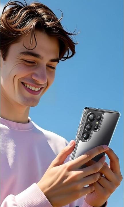 Actual product image Screenguard SuperClear Hybrid Case (Samsung Galaxy S25 Ultra)