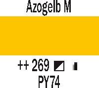 Actual product image Amsterdam standard series (Azogelb Medium, 120 ml)