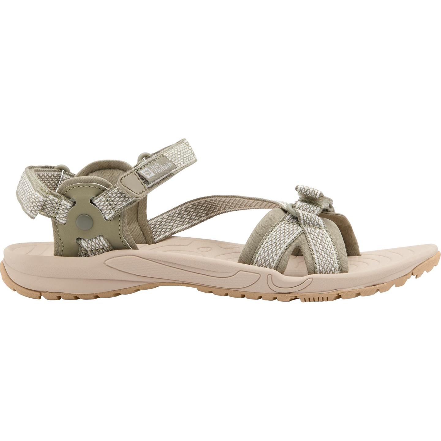 Jack Wolfskin, Damen, Sandalen, Lakewood Ride Sandal W, Grau, (35.5)