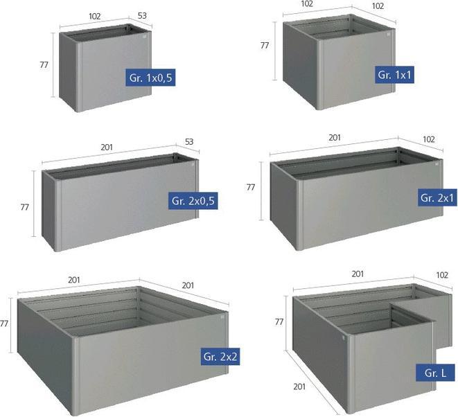 Produktbild Biohort Hochbeet