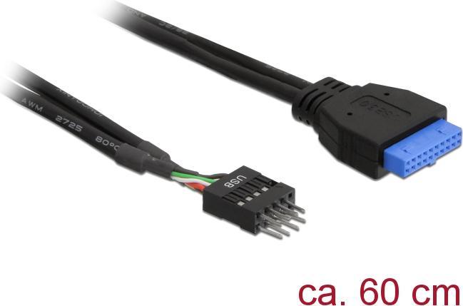 Produktbild Delock USB Kabel intern (0.60 m, USB 3.0)