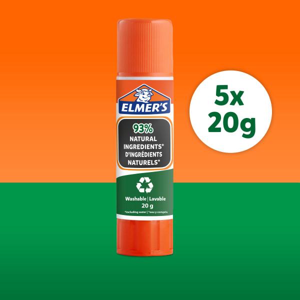 Actual product image Elmer's Glue stick set Pure Glue 5 pieces, White