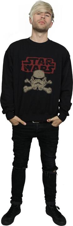 Image du produit Star Wars - Sweat STORMTROOPER SKULL LOGO - Homme (S)