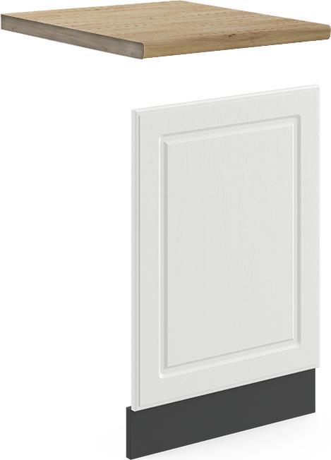 Charcoal, Gold power oak, White country house