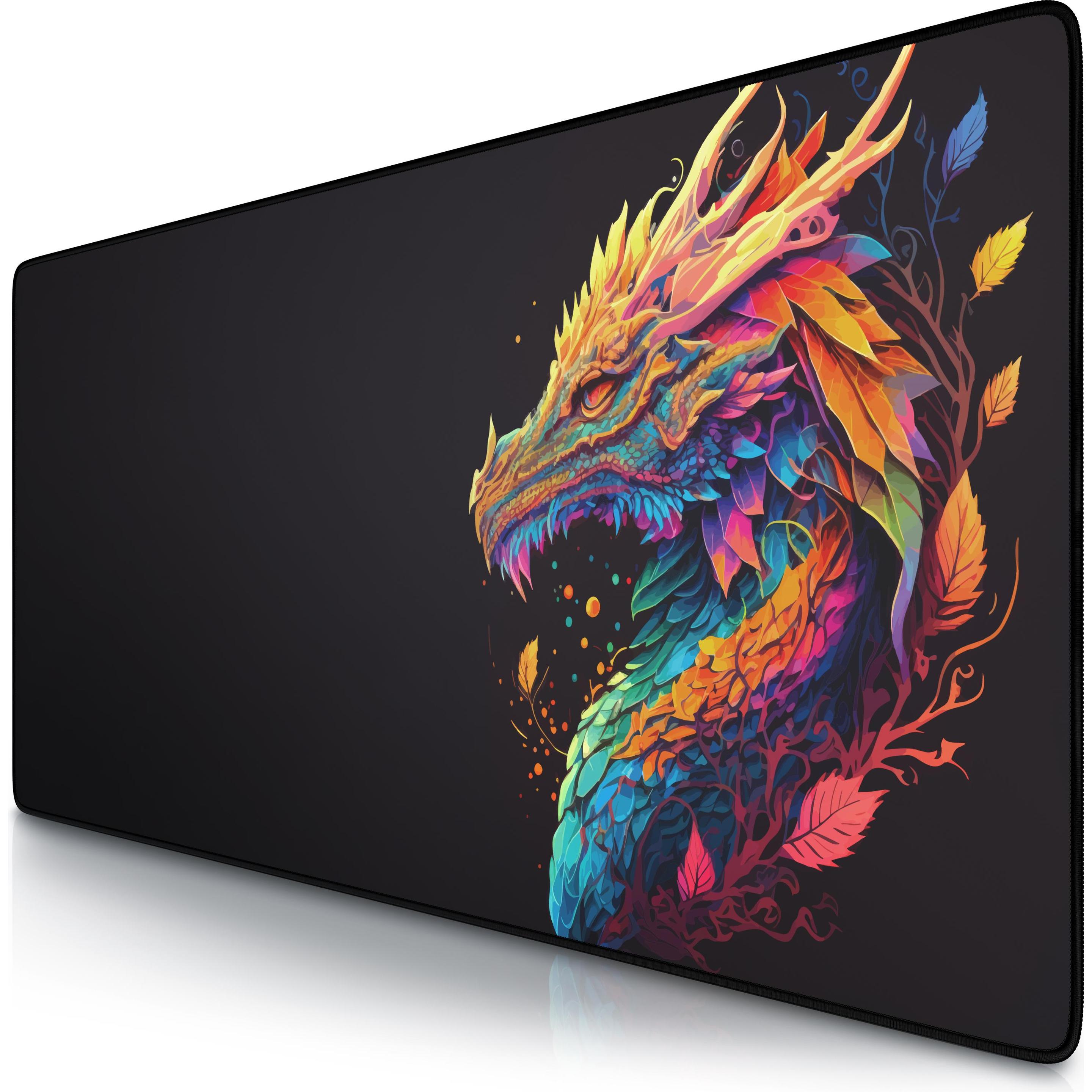 Titanwolf Gaming Mauspad (XXL), Mausmatte, Schwarz