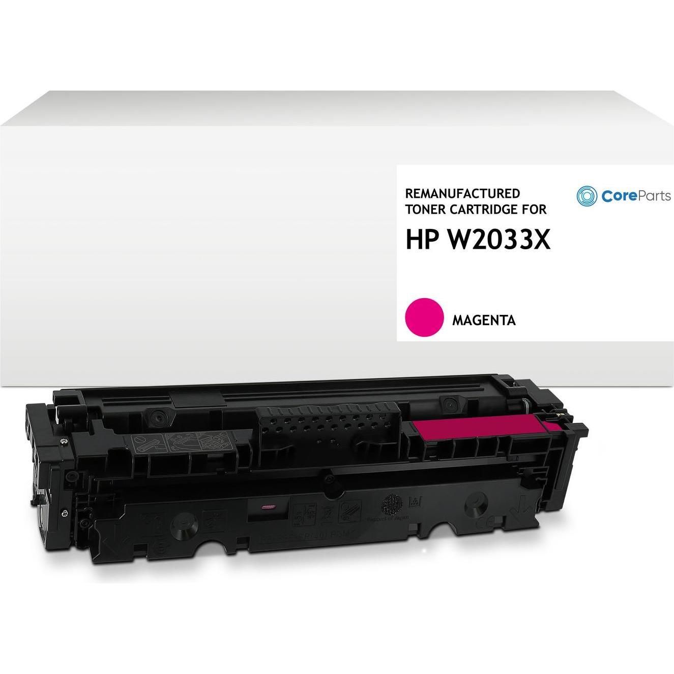 Thumbnail - CoreParts, Toner, Lasertoner for HP Magenta