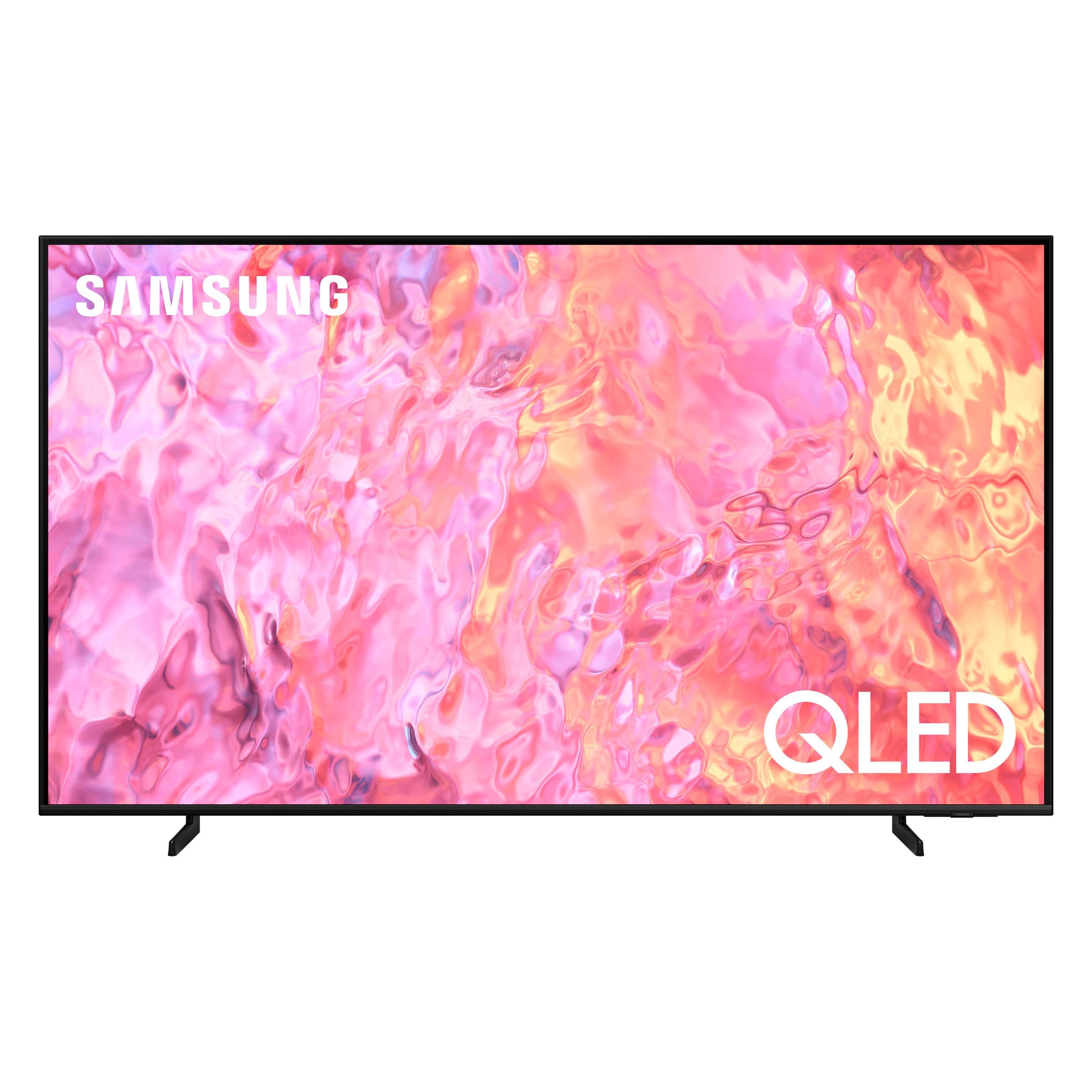 Samsung QE85Q60CAU (85", Q60C, QLED, 4K, EU), TV, Schwarz