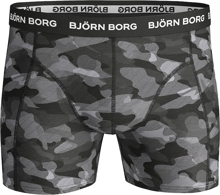 Actual product image Björn Borg Boxershorts Casual Stretch 'BB Shadeline (S, pack of 3)