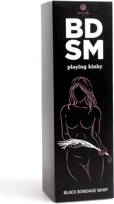 Image du produit Secret play Secretlay Fouet Noir De Bondage? Collection Bdsm