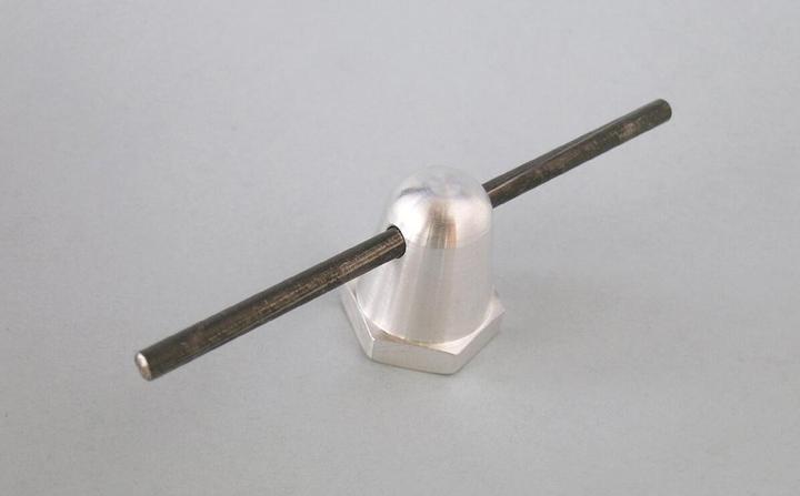 Actual product image Jamara Spinner Alu SW,M 6 Hexagonal
