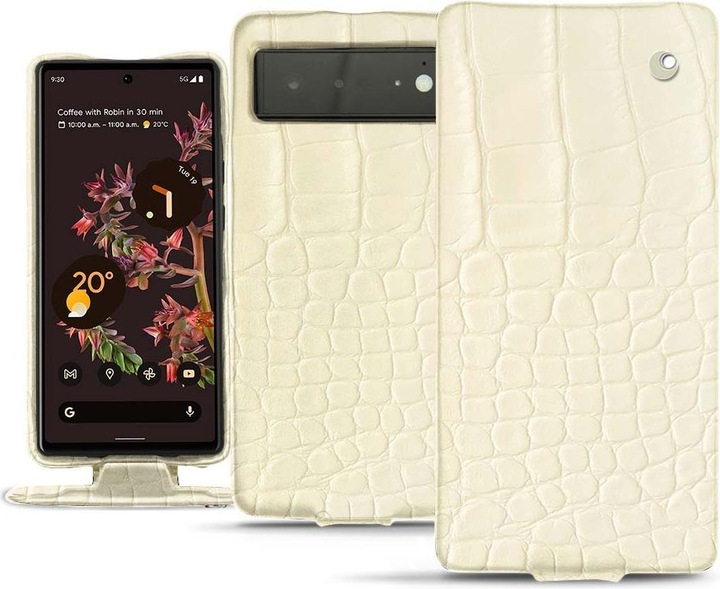 Actual product image Noreve Leather Cover (Google Pixel 6)