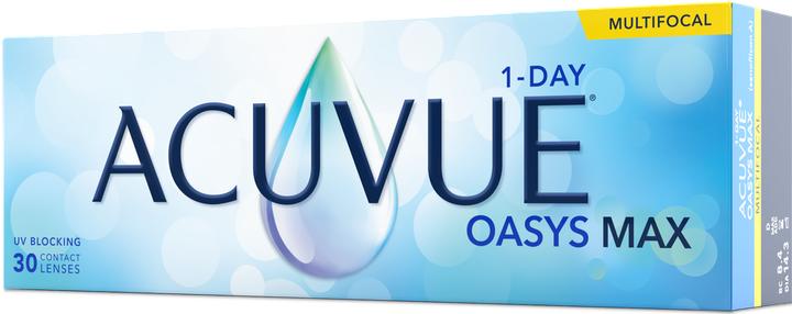 Actual product image Acuvue Oasys Max 1-Day Multifocal (+1.5, Daily lens, 30 Piece, Multifocal)