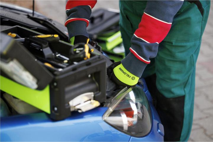 Produktbild Fieldmann Werkzeugkasten auf Rädern FDN 4150 (3 Teile)