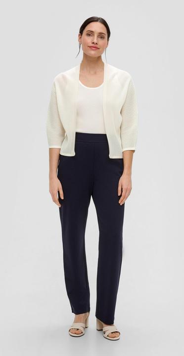 Produktbild s.Oliver Strickjacke Strickjacke mit 3/4-Ärmeln (46)