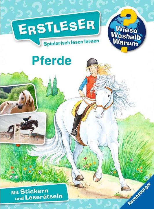 Produktbild Ravensburger Wieso? Weshalb? Warum? Erstleser: Pferde (Deutsch, Carola von Kessel, 2022)