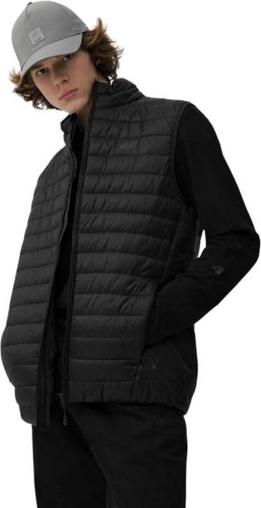 Produktbild 4F Herren Daunenweste Deep Black 4FSS23TDJAM082 20S (M) (M)