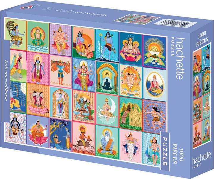 Puzzle 1000 pieces Inde merveilleuse (1000 pezzi)